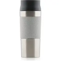 Blumtal Thermosbeker Classic - Lekvrij, BPA-Vrij en Vaatwasserbestendig - Hoge Kwaliteit Thermosfles met Quick-Press Sluiting - Travel Mug 350 ml - Ultimate Grey - Grijs