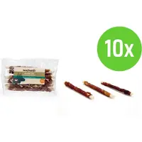 Beeztees Kauwstaafjes Eend 6 Stuks - hondensnack - 10 verpakkingen