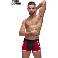 Male Power Retro Sport - Panel Short - Small - Black