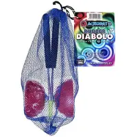 Eureka Aluminium Diabolo With Sticks Rood Kinderen