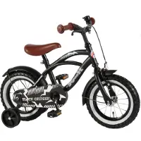 Yipeeh Cruiser Jongensfiets 12 inch - Zwart