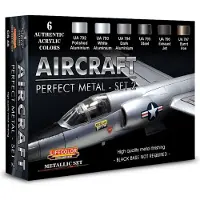 Lifecolor CS48 Aircraft Perfect Metal Set 2