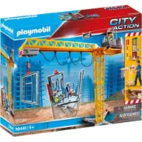 Playmobil City Action RC bouwkraan met bouwonderdeel - 70441