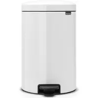 Brabantia NewIcon Pedaalemmer 20 Liter Wit