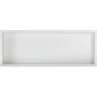 Guido Gusto Mat Wit RVS Inbouwnis 30x90x7cm