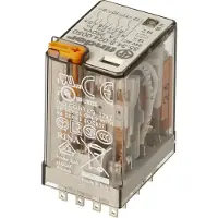 Finder 55.34.8.024.0050 Steekrelais 24 V/AC 7 A 4x wisselcontact 1 stuk(s)