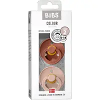 BIBS Fopspeen Woodhuck/Blush 6-18mnd 2st