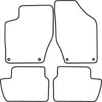 TCP Automatten | Mattenset Peugeot 308 - SW modellen - 2007 - 2014