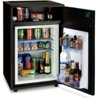 Technomax F40ML koelkast in houten meubel - compleet geruisloos