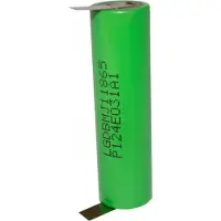 LG INR18650-MJ1 3400mAh - 10A 18650 Oplaadbaar - U-Soldeerlippen - 1 Stuk