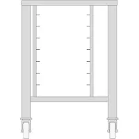 Maxima Table with Wheels for Steamer 5X 2/3 GN
