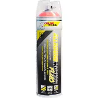 Bauhaus Fluo spotmarker allround rood 500ml - 360?