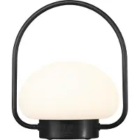 Nordlux Tafellamp Sponge wit met zwart oplaadbaar