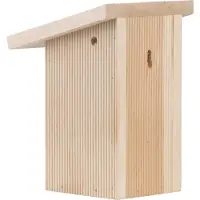 Esschert Design Vogelhuisje Nestkast Winterkoning in Giftbox- Nestkastje - - Houtkleur - NK92