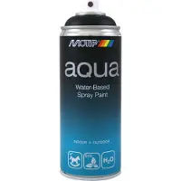 Motip - Spuitverf op waterbasis - Creme White RAL 9001 - sneldrogend - 400 ml