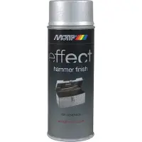 Motip spuitverf Effect Hammer Finish - hamerslag-effect - zilver 400 ml
