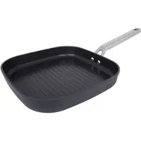 Arcos Samoa serie grillpan met antiaanbaklaag, 28 x 28 cm, gemaakt van gesmeed aluminium.