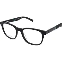 Tommy Hilfiger TH 1907 51/18/140 Zwarte Acetaat Mannen TH 1907