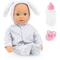 Bayer - Interactieve pop Anna First Words Baby 38 cm met geluid, fles en speen