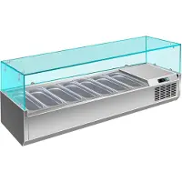 Saro Opzetkoelvitrine 7x 1/3 GN