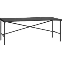 Hubsch Villa Tafel Groot Zwart