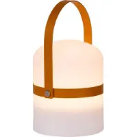Lucide LITTLE JOE - Oplaadbare Tafellamp Binnen/Buiten - Accu/Batterij - Ø 10 cm - LED Dimb. - 1x0,3W 2800K/3200K - IP44 - Bruin