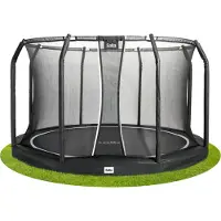Salta Premium Ground Trampoline met Veiligheidsnet - 305 cm - Zwart