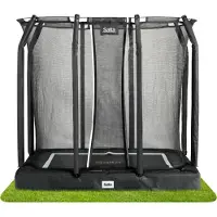 Salta Premium Ground rechthoekige Ingraaf Trampoline 153 x 214 met veiligheidsnet