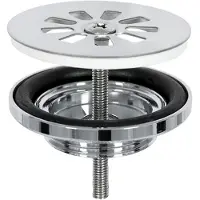 Differnz Force Fonteinset - Keramiek - Kraan recht chroom - 40 x 22 x 11.5 cm