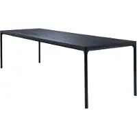 Houe Tuintafel Four Table Bamboo Black 90x270 cm
