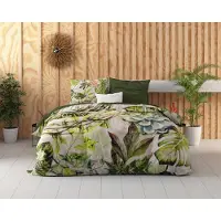 Dreamhouse Dekbedovertrek Destiny White Satijn-240 x 200 / 220 cm | Lits-Jumeaux