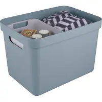 Sunware Sigma Home opbergbox 18L - 35x24.6x24.3 cm - Blauw