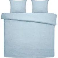 Damai Dekbedovertrek Ebba Soft Blue Bio Katoen-240 x 200 / 220 cm | Lits-Jumeaux