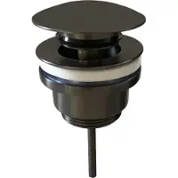 Wiesbaden UniMatch clickwaste afvoerplug 5/4" gunmetal
