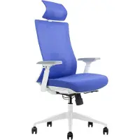 Euroseats Verona bureaustoel blauw/blauw