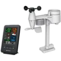 Bresser Weerstation - 5-in-1 - Beaufort met Kleurendisplay - Voor Binnen en Buiten - Zwart