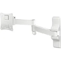 Hama Fullmotion Ultraslim (Muur, 26", 25 kg), TV muurbeugel, Wit