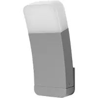 Ledvance SMART+ WiFi Curve RGBW zilver Curve, dimbaar, alu / grijs / zink, Aluminium, Modern, slimme wandlamp buiten