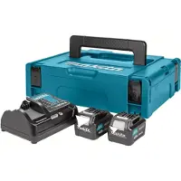 Makita 197641-2 10.8V - 12V Li-Ion Accu Starterset (2x 4,0Ah) + Lader In Mbox