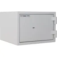 Rottner brandwerende kluis Fire Safe 30, 18 l, S2, brandwerendheid tot 30 min, slot met dubbelbaard, staal, lichtgrijs