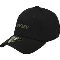 Oakley Apparel Pet Men 6 Panel Stretch Metallic Blackout (S/M)