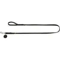 Hunter Looplijn Solid Education Zwart - Hondenriem - 150 x 1.1 cm