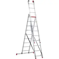 Altrex Reformladder All Round 3x9 treden met gratis Laddermat