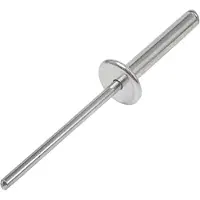 Kippers Rijssen 216303730 blindklinknagel 4,8 x 12 kop 16 mm aluminium/staal 250 stuks