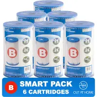 Intex SMART PACK 6 st. Filter Cartridge Type B