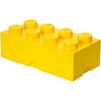LEGO Brick opbergbox 8 - geel