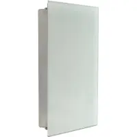 Profirst Sleutelkast Glarus Wit/Glas