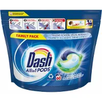 Dash Pods All in 1 Witter Dan Wit - 60 stuks