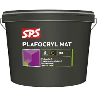 SPS Plafocryl Mat | Matte Plafondverf 10 LTR - Lichte kleur
