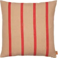 Ferm Living Grand kussen 50x50 cm Camel-red
